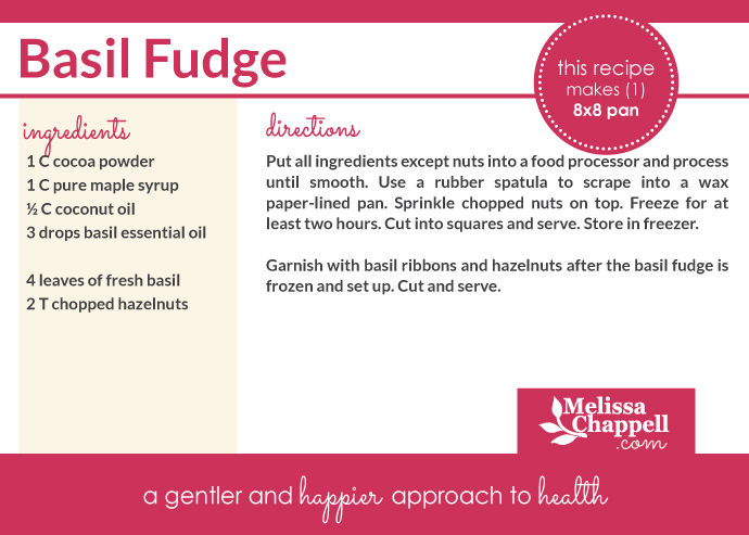 Basil Fudge