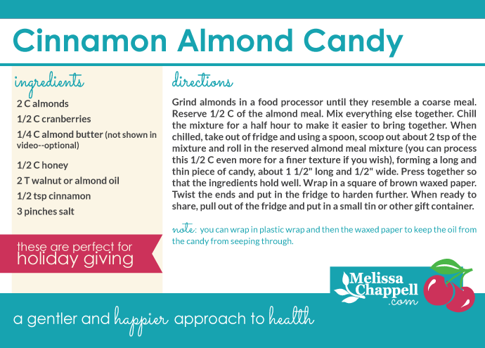 Cinnamon Almond Candy