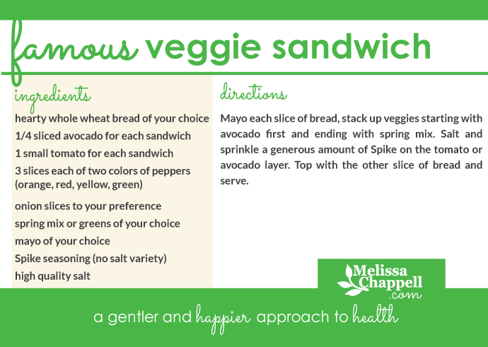 Veggie Sandwich