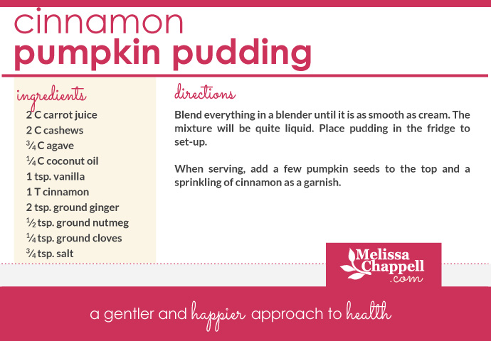 Cinnamon Pumpkin Pudding