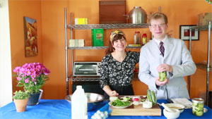 Melissa Chappell Cooking Show, Fridge Pickles with Rob