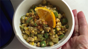 Melissa Chappell's Smoky Corn and Zucchini