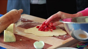 Melissa Chappell and Justin Hackworth make Strawberry Grapefruit Turnovers